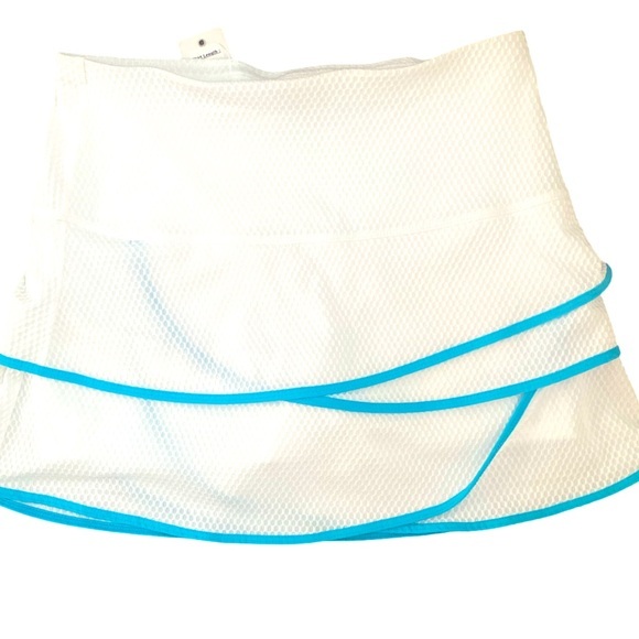 Lucky in Love White Textured Skirt - Picture 1 of 5